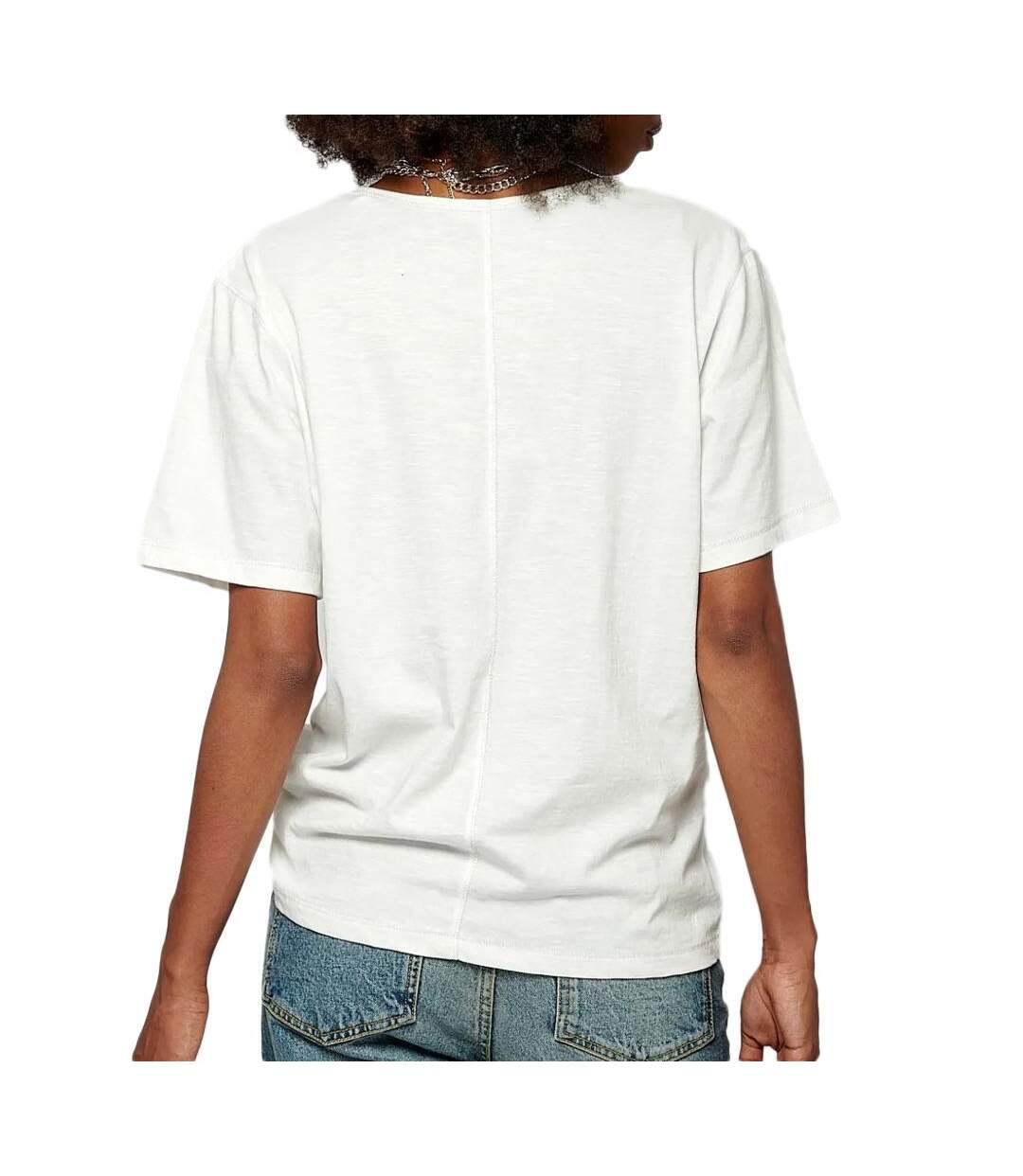 T-shirt blanc femme kaporal must-2