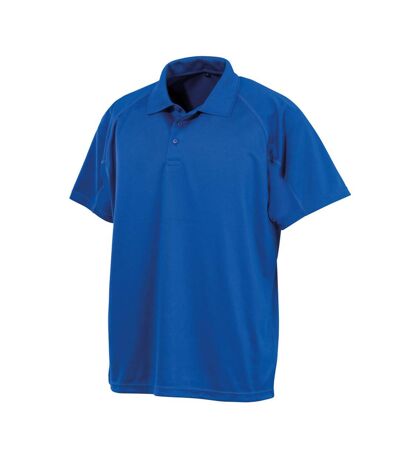 Polo manches courtes impact homme bleu roi Spiro