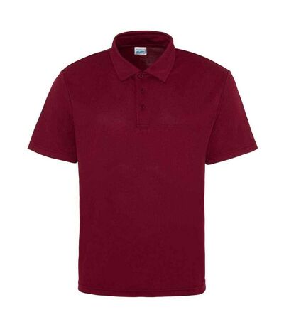 AWDis Cool Mens Moisture Wicking Polo Shirt (Burgundy) - UTPC5927