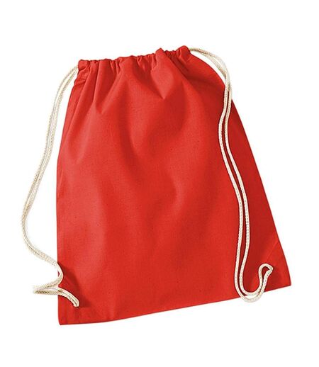 Sac De Gym 12 Litres Taille Unique Rouge Vif Westford Mill