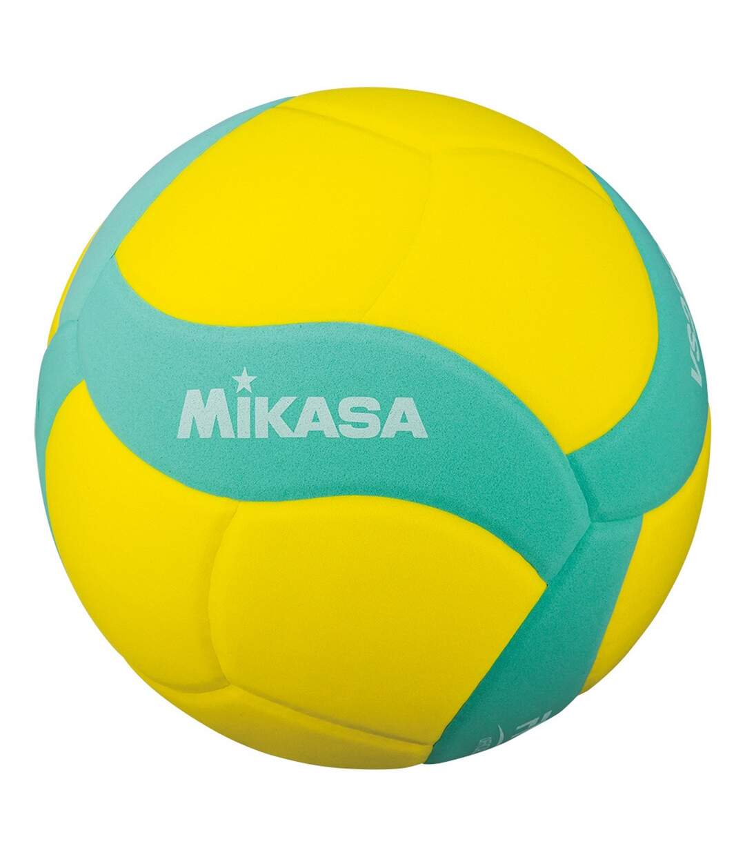 Ballon De Volley-ball Compétition Taille 5 Jaune Bleu Sarcelle Mikasa-1