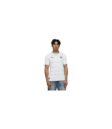 Unisex Adult 2025 Iceland Away Shirt White Navy Puma