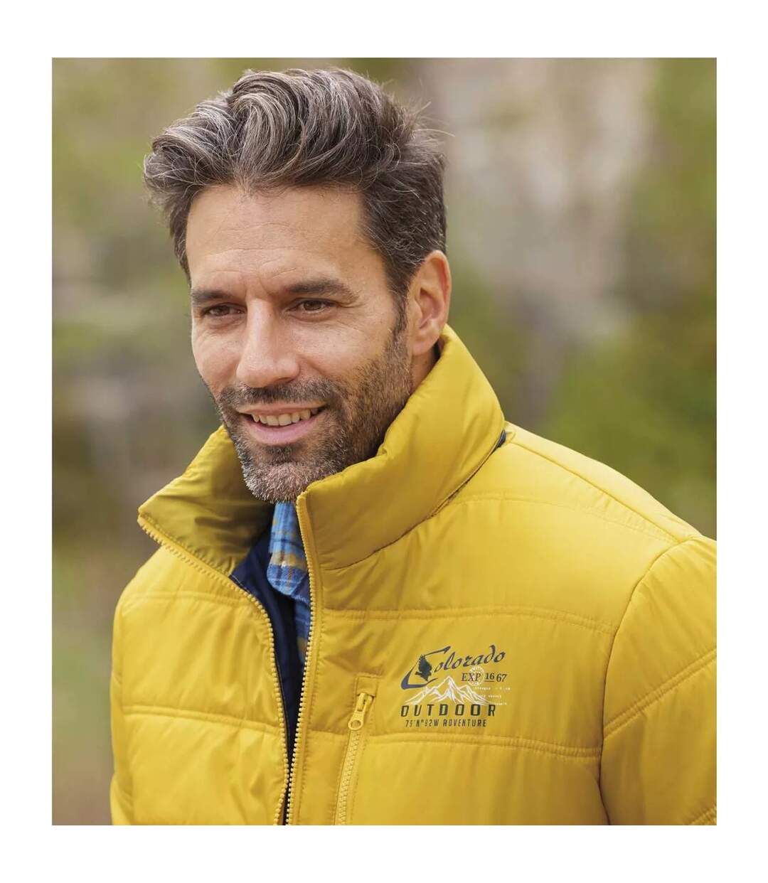 Doudoune homme jaune Atlas For Men-3