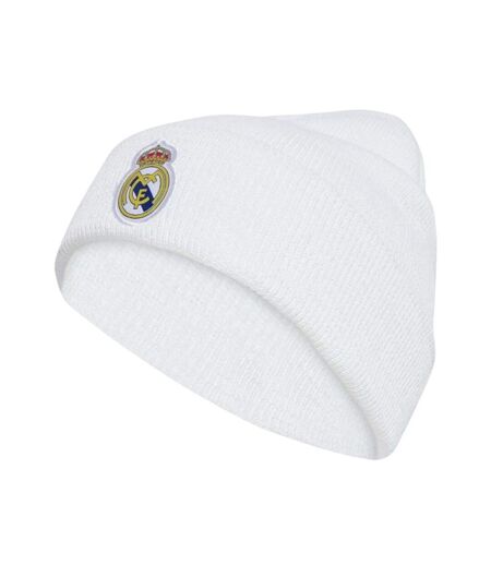 Bonnet Motif/style Real Madrid Cf Woolie Homme Blanc Adidas