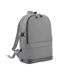 Backpack / rucksack bag 18 litres laptop up to 15.6 inch one size grey marl BagBase