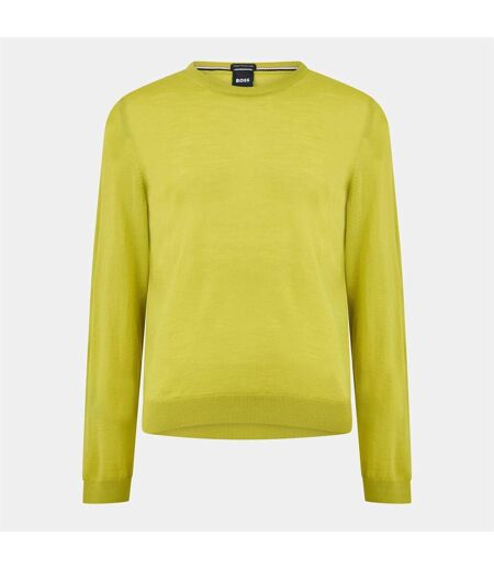 Mens Leno-p Jumper Bright Green Hugo Boss