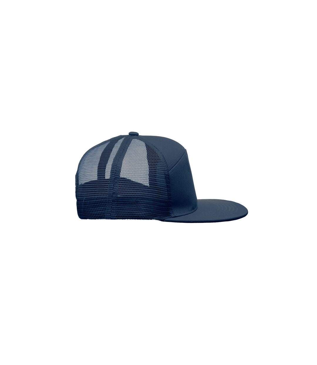 Casquette Trucker Bead Bleu Marine Français MidOcean-4