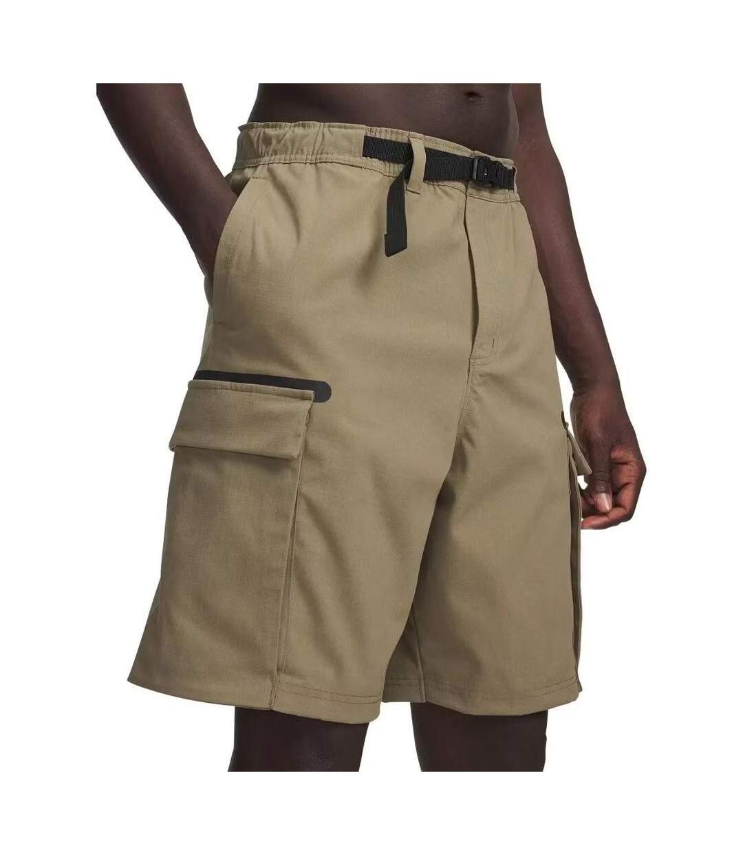 Short vert foncé homme under armour unstoppable-1