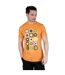T-shirt Motif/style Cible Mod Homme Abricot Lambretta-2