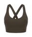 Tombo Womens/Ladies Medium Impact Core Bra (Olive Green) - UTPC4412