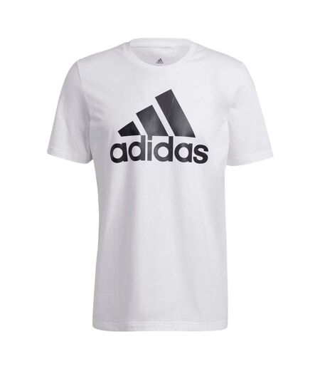 T-shirt Motif/style Gros Logo Essentials Homme Blanc Adidas