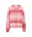 Pull rose femme teddy smith stripy - l-1