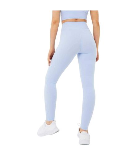Legging Motif/style À Panneaux Sophie Habboo Femme Bleu Pâle USA Pro