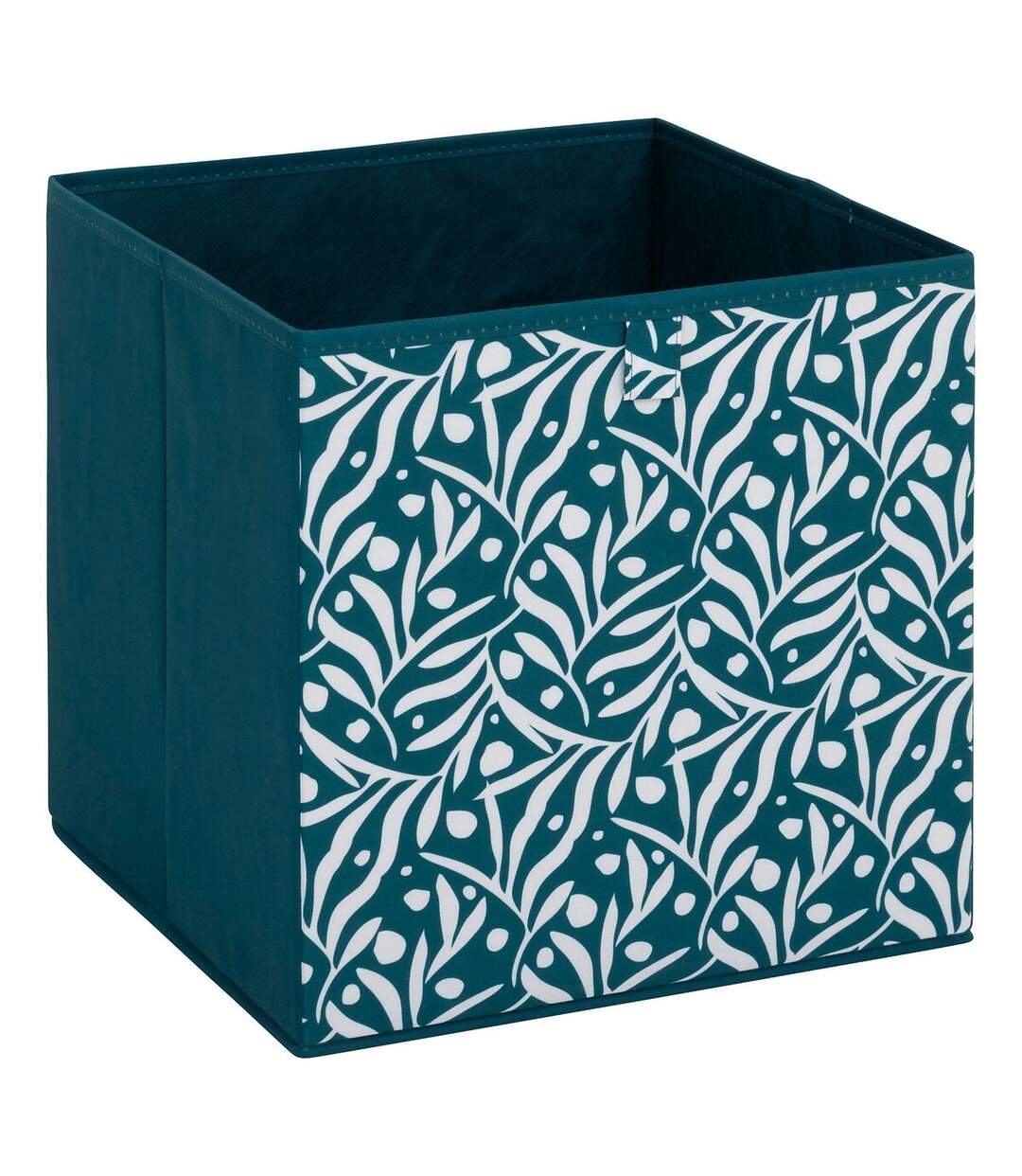 Lot de 2 boites de rangement OLIVIA - L. 31 x l.31 x H. 31 cm - Bleu-2