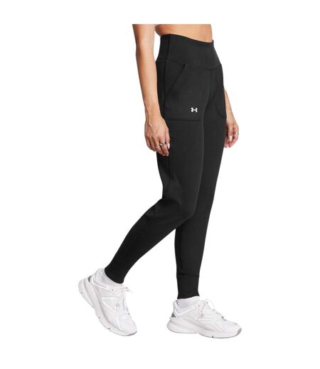 Womens/ladies Motion Leggings Black White Under Armour