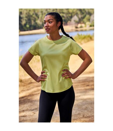T-shirt endurance femme vert clair Mountain Warehouse