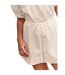 Combishort Manches Bouffantes Femme Blanc Nobody´s Child-4