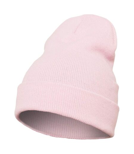 Yupoong Flexfit Unisex Heavyweight Long Beanie Winter Hat (Baby Pink) - UTRW3290