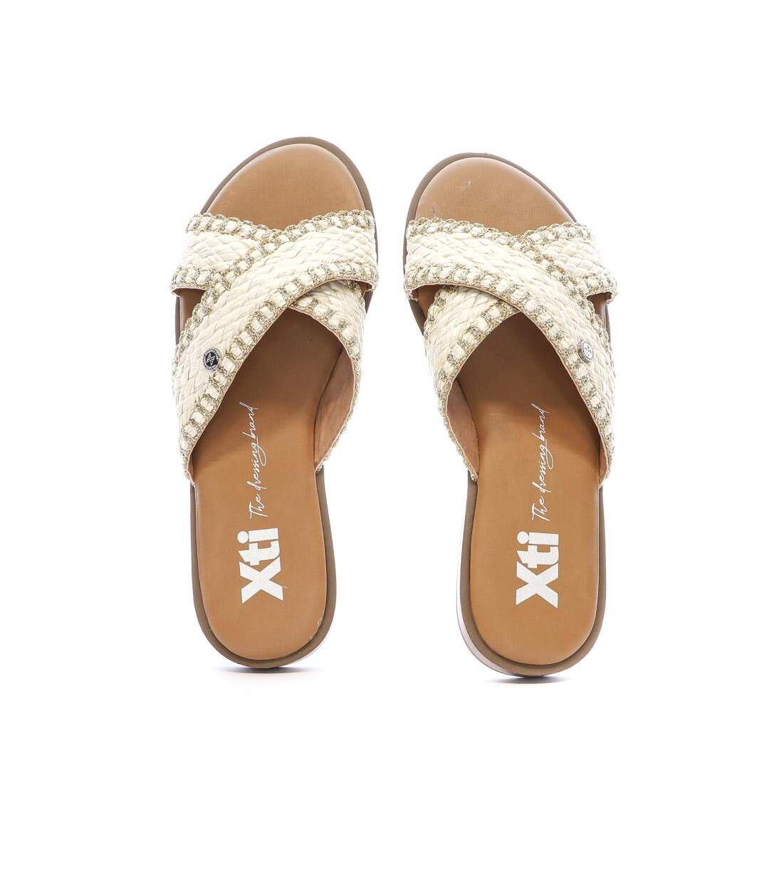 Sandales beige femme xti 144074 - 36-3