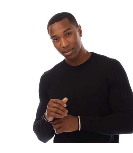 Sweat Manebello-p Homme Noir Hugo Boss