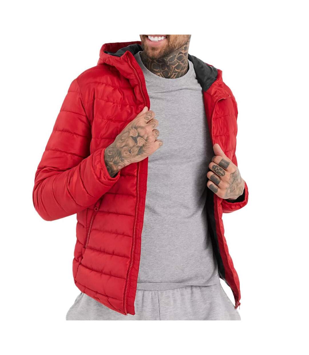 Doudoune Rouge Homme Jack & Jones Wing - S