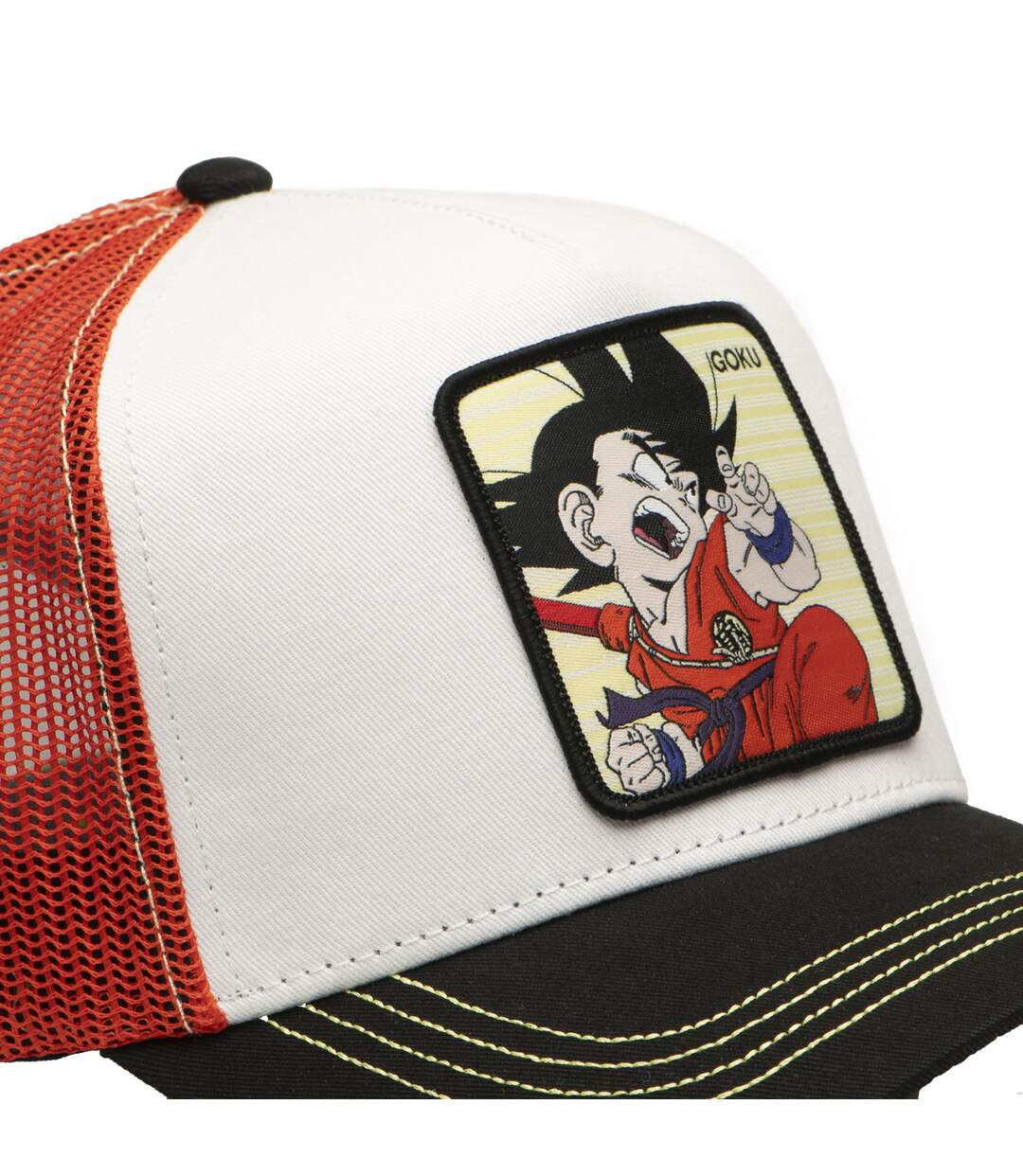 Casquette trucker avec filet Dragon Ball Kid Goku Capslab-3