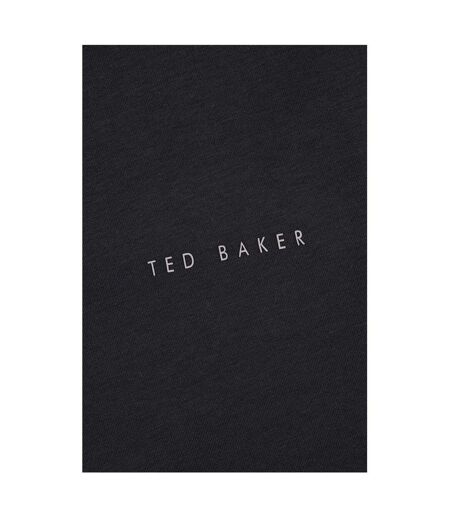 Mens Lettering Crew Neck Regular Long Pyjama Set Navy Ted Baker