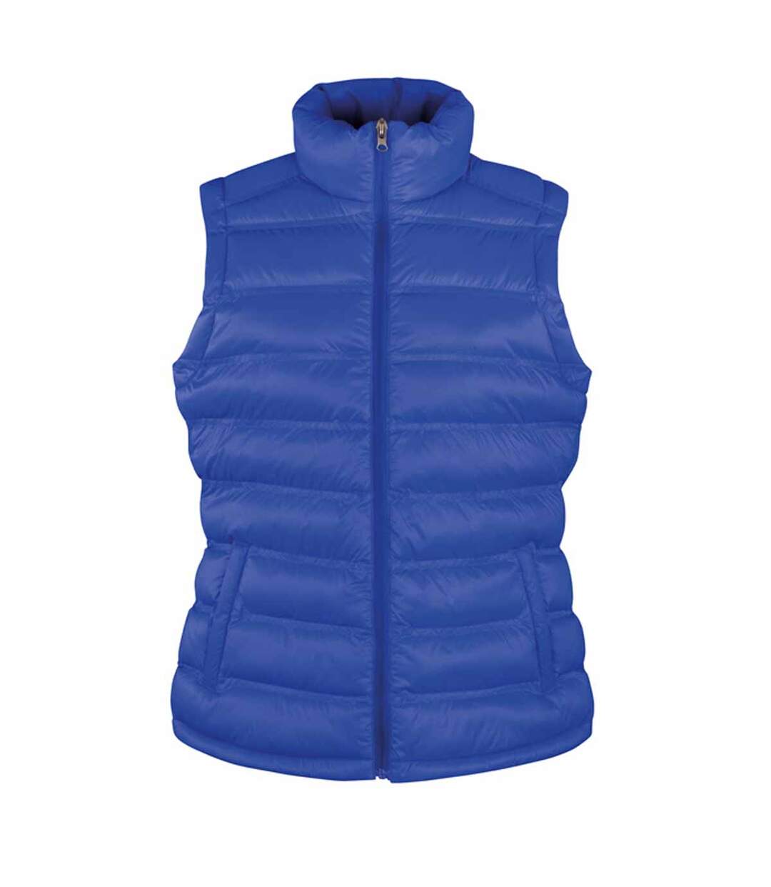 Doudoune anorak sans manches bodywarmer FEMME - R193F - bleu roi