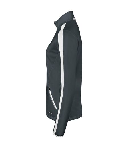 Womens/ladies Snoqualmite Midlayer Charcoal Cutter & Buck