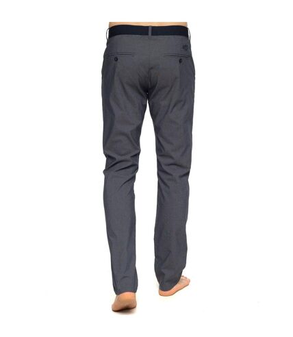 Pantalon chambray coupe droite