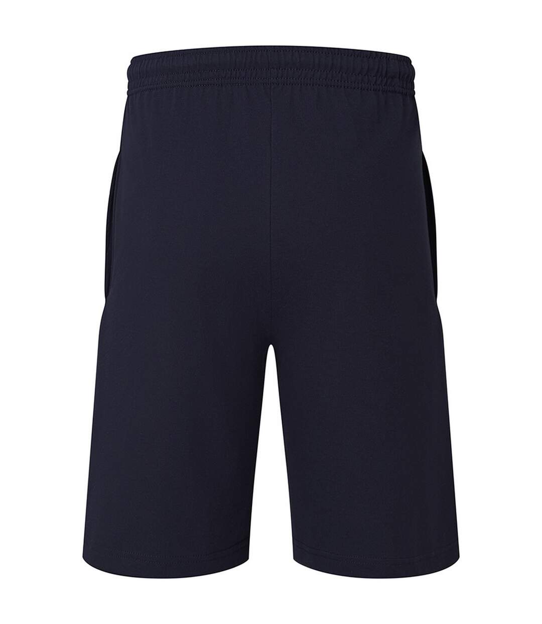 Mens Iconic 195 Jersey Shorts Deep Navy Fruit Of The Loom-2