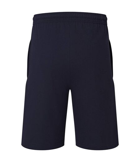 Mens Iconic 195 Jersey Shorts Deep Navy Fruit Of The Loom