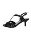 Sandales francie femme noir Lunar