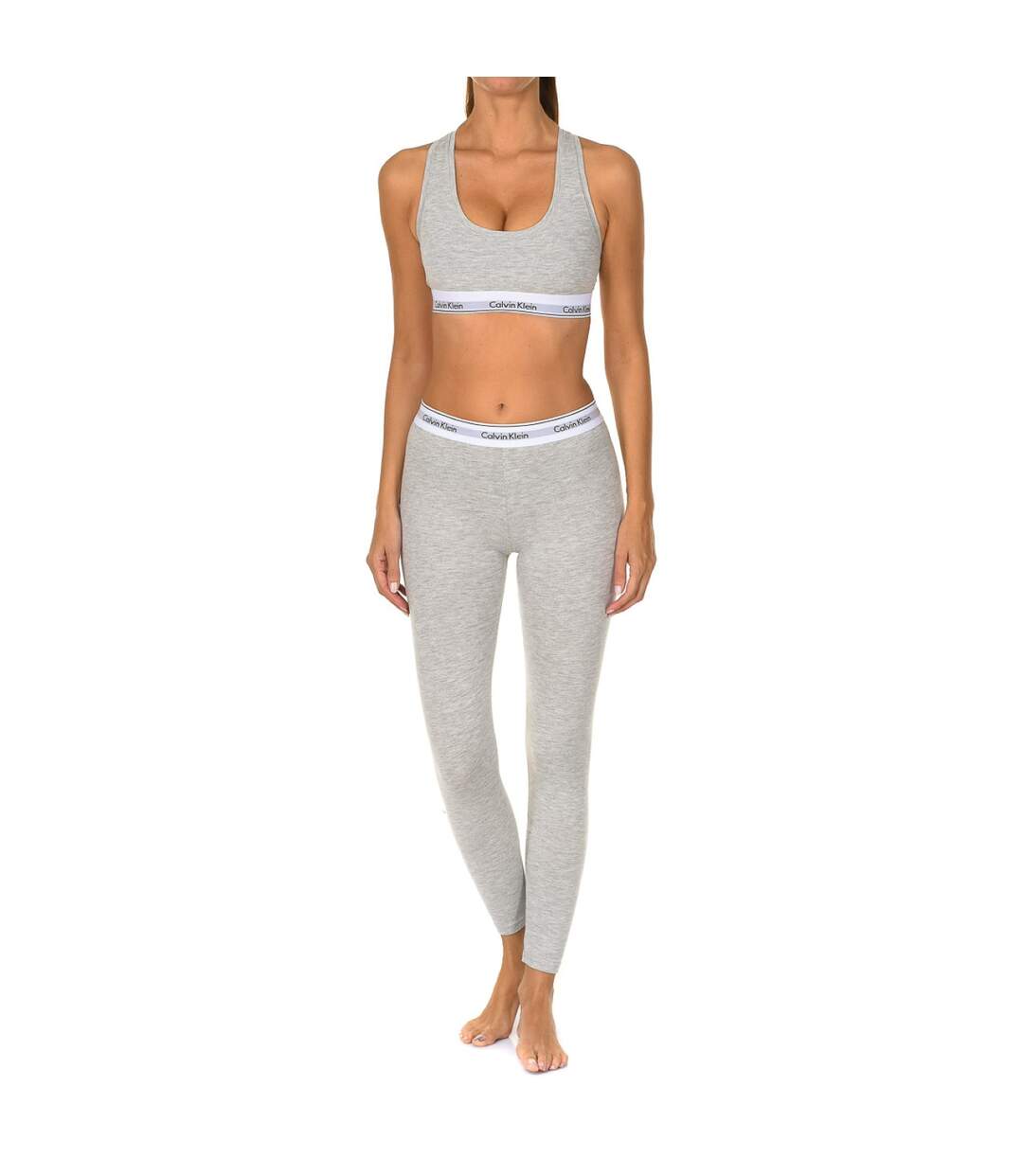 Women's Sports Top and Leggings Set F3799E-1