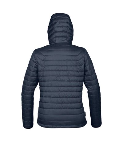 Womens/ladies gravity thermal padded jacket navy/charcoal Stormtech