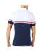 Polo marine/blanc homme fila primo - l-2