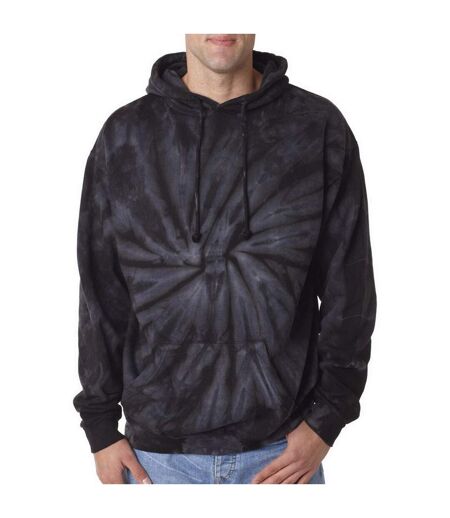 Rainbow sweatshirt à capuche homme noir / blanc Colortone