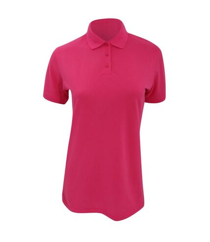 Kustom Kit Ladies Klassic Superwash Short Sleeve Polo Shirt (Raspberry)