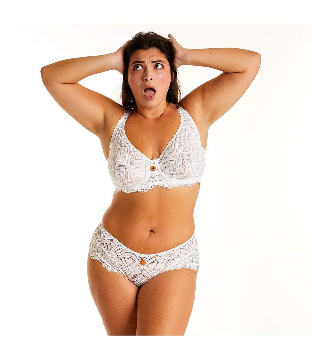 Soutien-gorge à armatures blanc Tsar