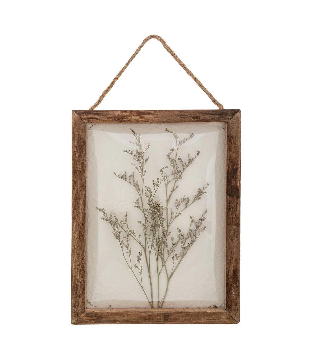 Déco Murale Bombée Fleurs Jonas 34cm Marron-1