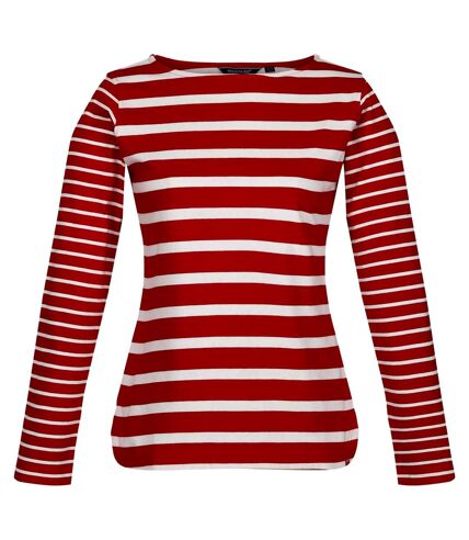 Regatta - T-shirt FARIDA - Femme (Rouge / Blanc) - UTRG8449
