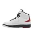 Mens Air Jordan 2 Retro Leather Trainers White Red Nike-3