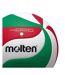 Ballon De Volley-ball V5m4000 Taille 5 Blanc Vert Rouge Molten-3