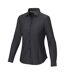 Elevate NXT Womens/Ladies Cuprite Long-Sleeved Shirt (Solid Black) - UTPF3960