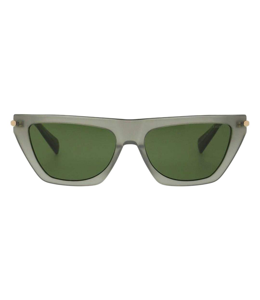 Unisex Adult Minka Cat Eye Sunglasses One Size Grey Khaki AllSaints-1
