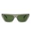 Unisex Adult Minka Cat Eye Sunglasses One Size Grey Khaki AllSaints-1