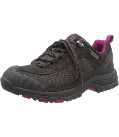 Chaussures De Randonnée Scree Femme Gris Foncé Trespass