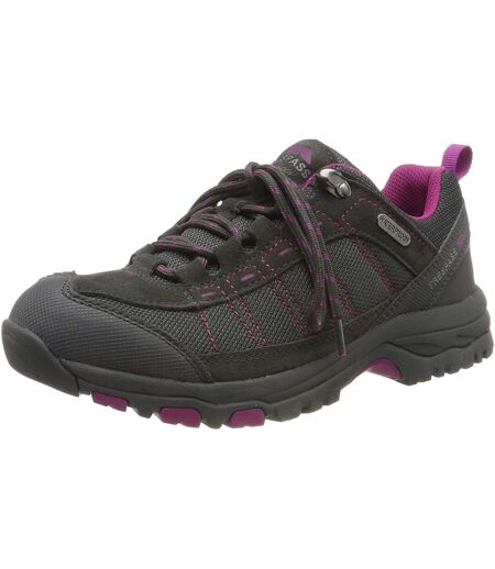 Chaussures De Randonnée Scree Femme Gris Foncé Trespass