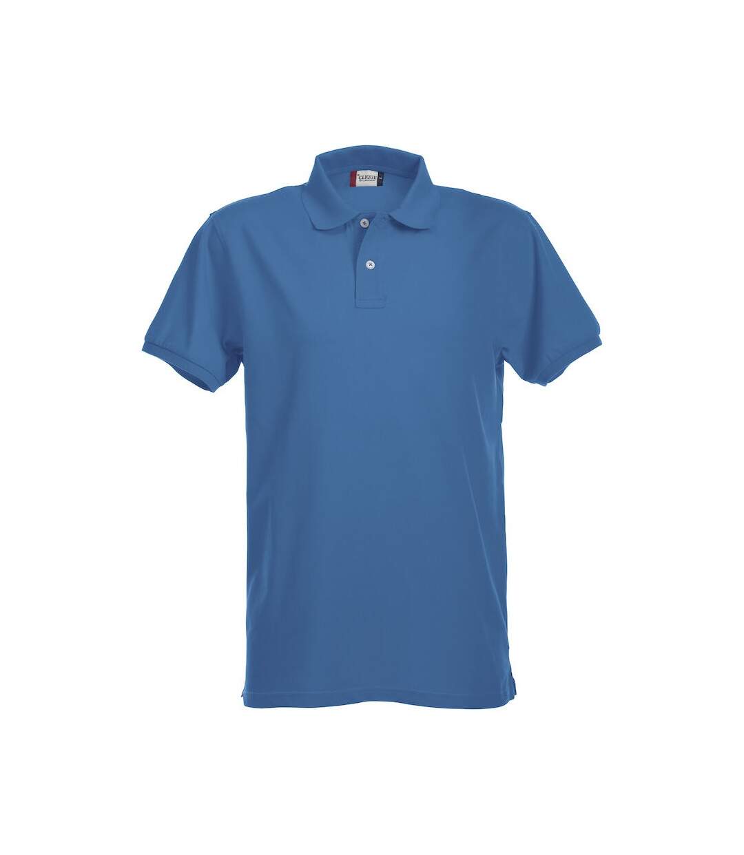 Polo Premium Femme Bleu Roi Clique-1