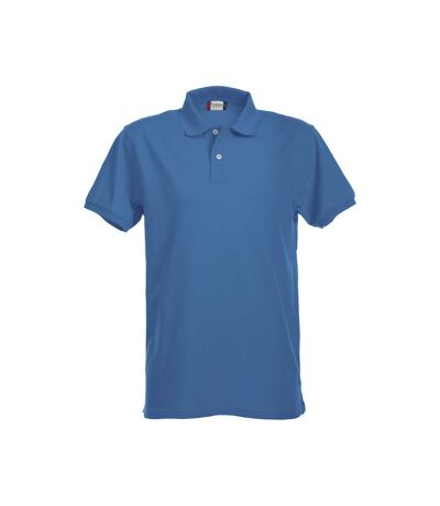 Polo Premium Femme Bleu Roi Clique